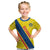 Personalized Ecuador 2024 Football Kid T Shirt Come On La Tri - Wonder Print Shop