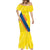 Personalized Ecuador 2024 Football Mermaid Dress Come On La Tri - Wonder Print Shop