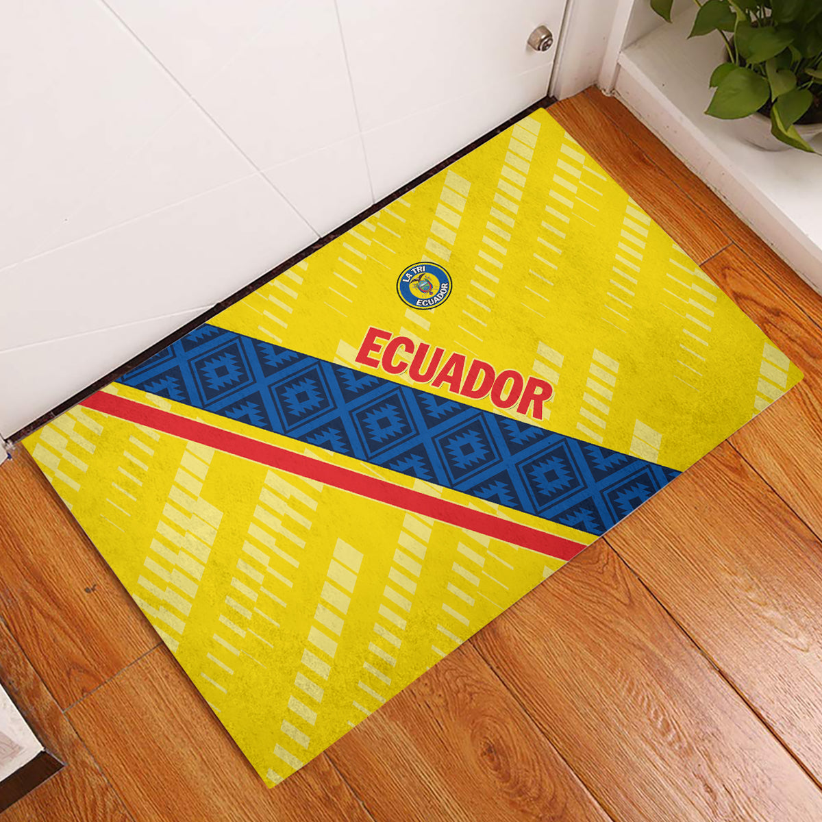 Ecuador 2024 Football Rubber Doormat Come On La Tri - Wonder Print Shop