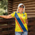 Personalized Ecuador 2024 Football Women Polo Shirt Come On La Tri - Wonder Print Shop