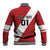 Personalized Peru 2024 Football Baseball Jacket Come On La Bicolor - Wonder Print Shop