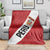 Peru 2024 Football Blanket Come On La Bicolor