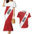 Personalized Peru 2024 Football Couples Matching Mermaid Dress and Hawaiian Shirt Come On La Bicolor - Wonder Print Shop