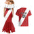 Personalized Peru 2024 Football Couples Matching Mermaid Dress and Hawaiian Shirt Come On La Bicolor - Wonder Print Shop