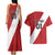 Personalized Peru 2024 Football Couples Matching Tank Maxi Dress and Hawaiian Shirt Come On La Bicolor - Wonder Print Shop