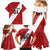 Personalized Peru 2024 Football Family Matching Mermaid Dress and Hawaiian Shirt Come On La Bicolor - Wonder Print Shop