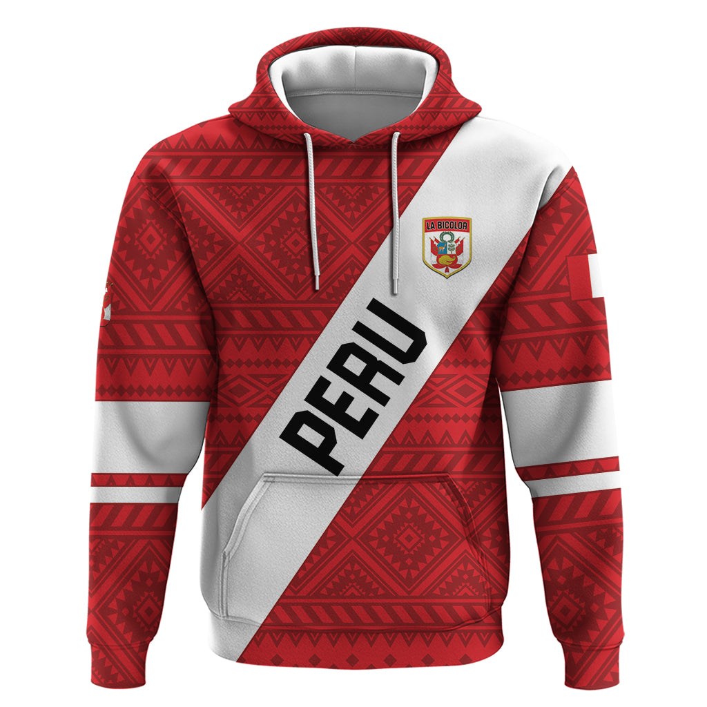 Personalized Peru 2024 Football Hoodie Come On La Bicolor