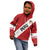 Personalized Peru 2024 Football Kid Hoodie Come On La Bicolor - Wonder Print Shop