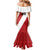 Personalized Peru 2024 Football Mermaid Dress Come On La Bicolor - Wonder Print Shop