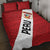 Peru 2024 Football Quilt Bed Set Come On La Bicolor - Wonder Print Shop