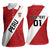 Personalized Peru 2024 Football Women Sleeveless Polo Shirt Come On La Bicolor - Wonder Print Shop