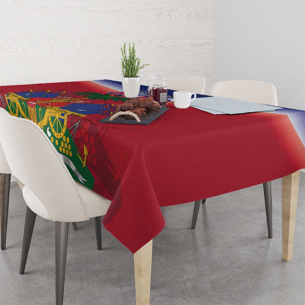 Haiti 509 Tablecloth Repiblik d Ayiti