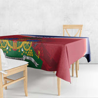 Haiti 509 Tablecloth Repiblik d Ayiti