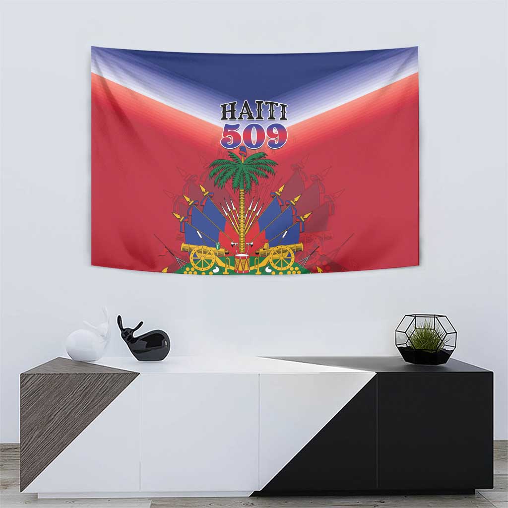 Haiti 509 Tapestry Repiblik d Ayiti
