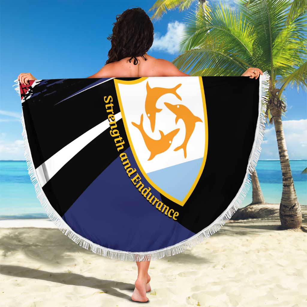 Anguilla Beach Blanket Strength and Endurance Grunge