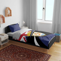 Anguilla Bedding Set Strength and Endurance Grunge