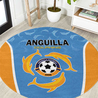 Anguilla Football Round Carpet Come On Soccer Dolphins