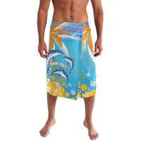 Personalised Anguilla 3 Dolphins Lavalava Summer Stylized