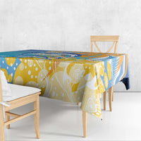 Anguilla 3 Dolphins Tablecloth Summer Stylized