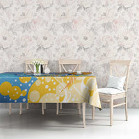 Anguilla 3 Dolphins Tablecloth Summer Stylized