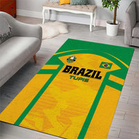 Rugby Brazil Area Rug Tupis Go Champions - Wonder Print Shop