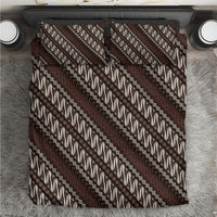 Yogyakarta Parang Batik Motifs Bedding Set Indonesian Traditional Pattern