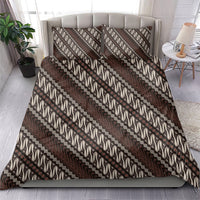 Yogyakarta Parang Batik Motifs Bedding Set Indonesian Traditional Pattern
