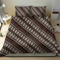 Yogyakarta Parang Batik Motifs Bedding Set Indonesian Traditional Pattern