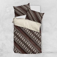 Yogyakarta Parang Batik Motifs Bedding Set Indonesian Traditional Pattern