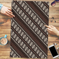 Yogyakarta Parang Batik Motifs Puzzle Indonesian Traditional Pattern