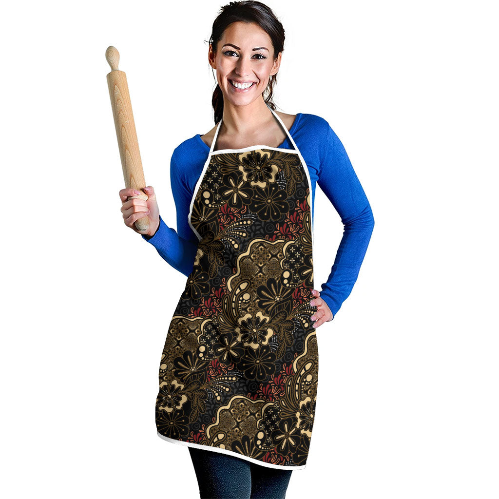 Batik Sekar Jagad Apron Indonesian Traditional Pattern