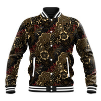 Batik Sekar Jagad Baseball Jacket Indonesian Traditional Pattern