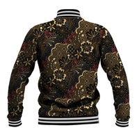Batik Sekar Jagad Baseball Jacket Indonesian Traditional Pattern