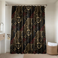 Batik Sekar Jagad Bathroom Set Indonesian Traditional Pattern