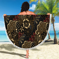 Batik Sekar Jagad Beach Blanket Indonesian Traditional Pattern