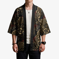 Batik Sekar Jagad Kimono Indonesian Traditional Pattern