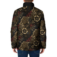 Batik Sekar Jagad Padded Jacket Indonesian Traditional Pattern