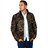 Batik Sekar Jagad Padded Jacket Indonesian Traditional Pattern