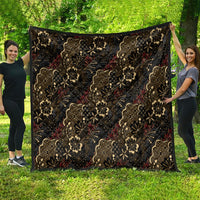 Batik Sekar Jagad Quilt Indonesian Traditional Pattern