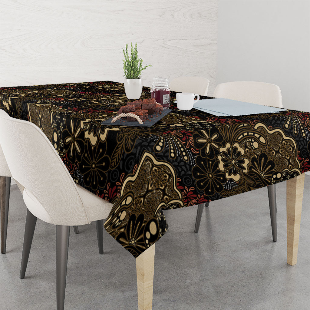Batik Sekar Jagad Tablecloth Indonesian Traditional Pattern