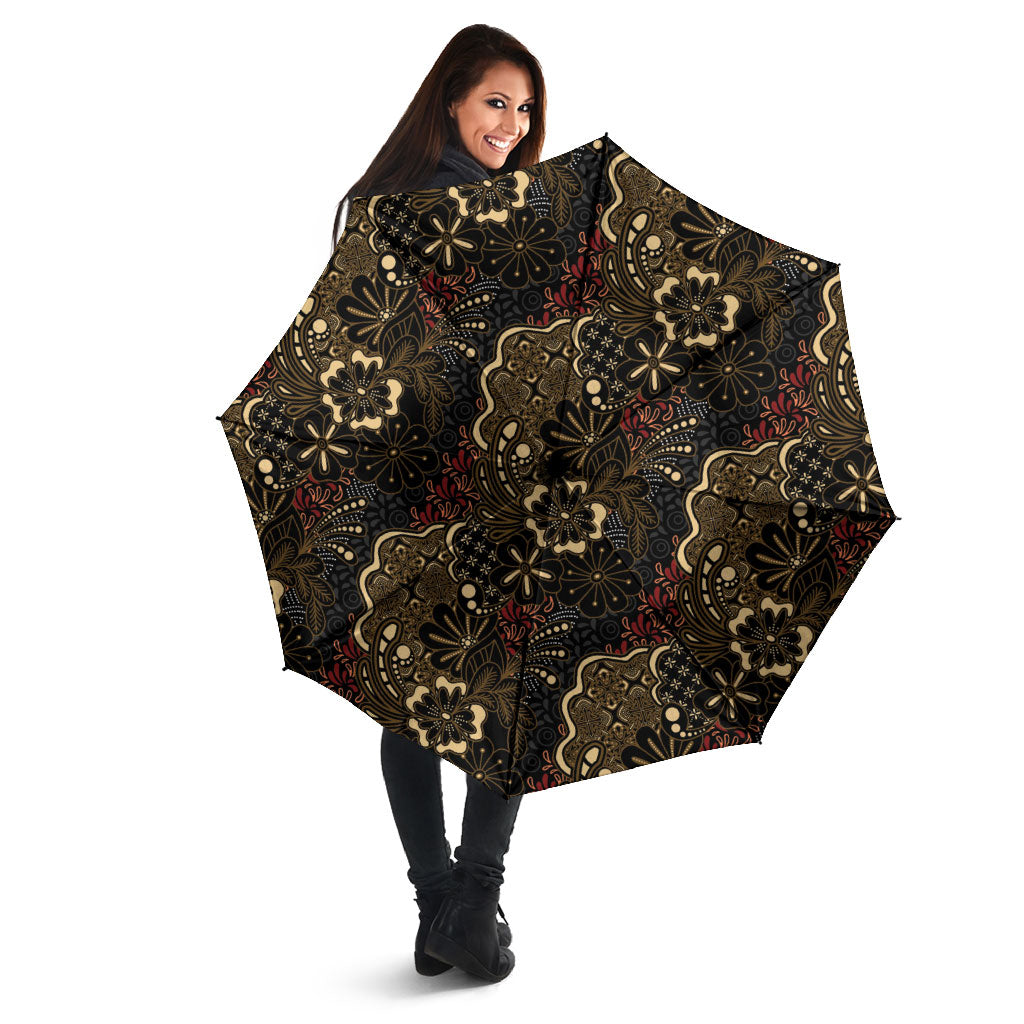 Batik Sekar Jagad Umbrella Indonesian Traditional Pattern