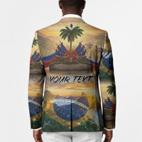 Personalized Brazil Haiti Blazer Heritage Landscape
