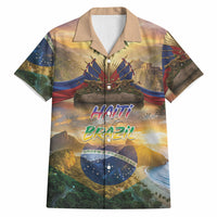 Personalized Brazil Haiti Hawaiian Shirt Heritage Landscape