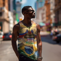 Personalized Brazil Haiti Men Tank Top Heritage Landscape