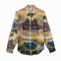 Personalized Brazil Haiti Women Casual Shirt Heritage Landscape