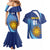 Uruguay 2024 Football Champions Couples Matching Mermaid Dress and Hawaiian Shirt Vamos La Celeste - Wonder Print Shop