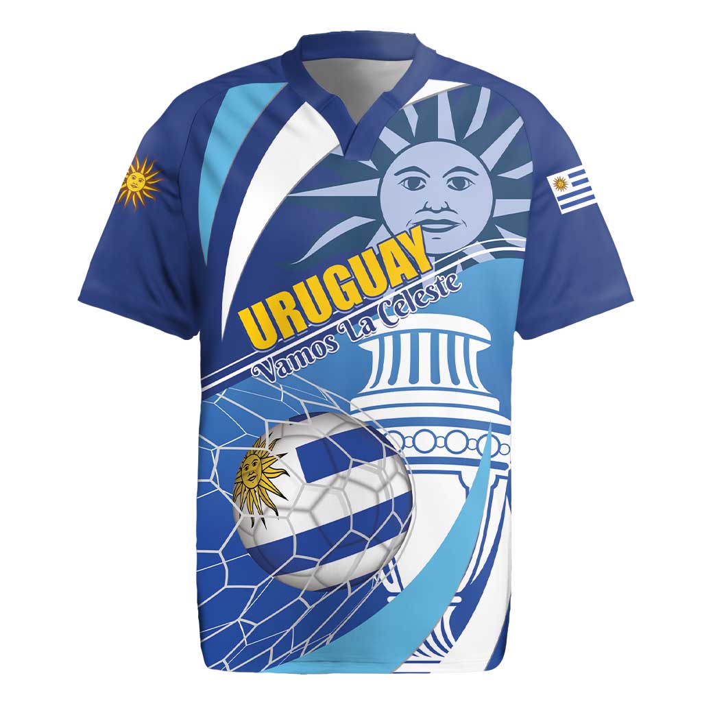 Uruguay 2024 Football Champions Rugby Jersey Vamos La Celeste - Wonder Print Shop