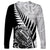 New Zealand Silver Fern Rugby Long Sleeve Shirt Aotearoa Maori Black Version - Wonder Print Shop