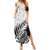 New Zealand Silver Fern Rugby Summer Maxi Dress Aotearoa Maori Black Version - Wonder Print Shop