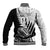 Custom New Zealand Silver Fern Rugby Baseball Jacket Aotearoa Maori Black Version - Wonder Print Shop